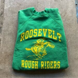 Vintage 80s Roosevelt Rough Riders Sweatshirt